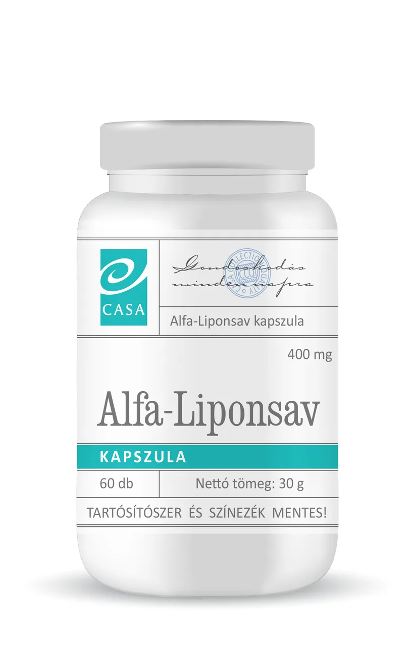 CASA Alfa-Liponsav kapszula 60 db