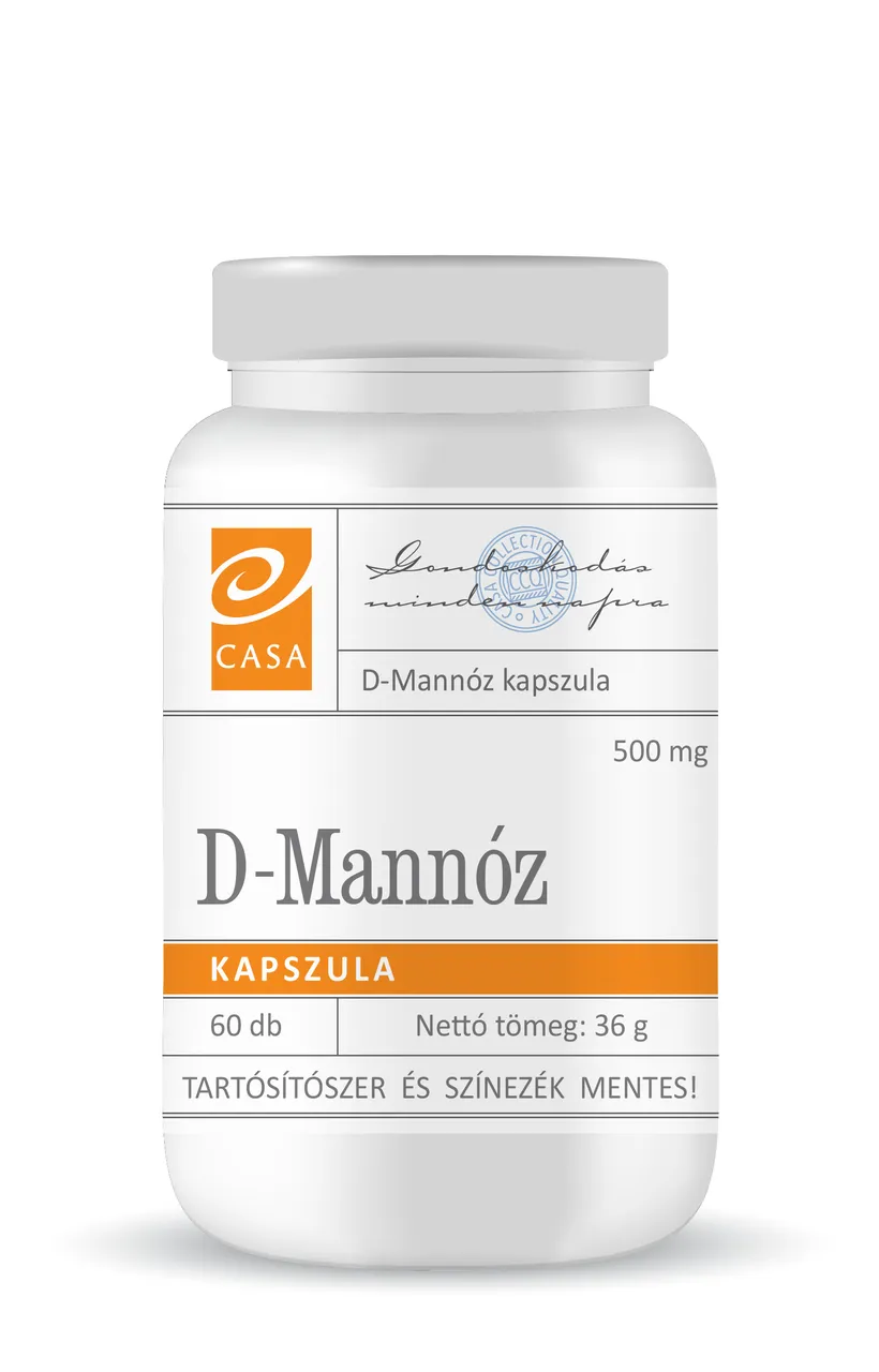 CASA D-Mannóz kapszula 60 db