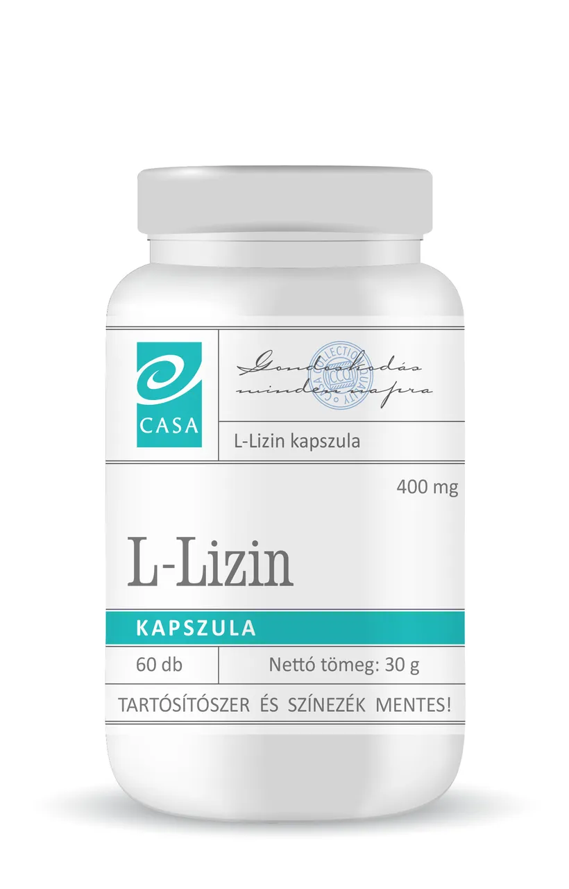 CASA L-Lizin kapszula 60 db