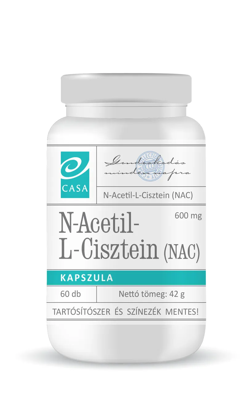 CASA N-Acetil L-Cisztein kapszula 60 db