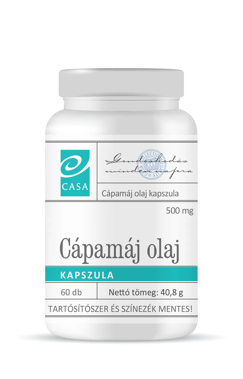 CASA Cápamáj olaj kapszula 60 db