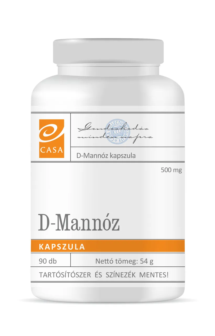CASA D-Mannóz kapszula 90 db