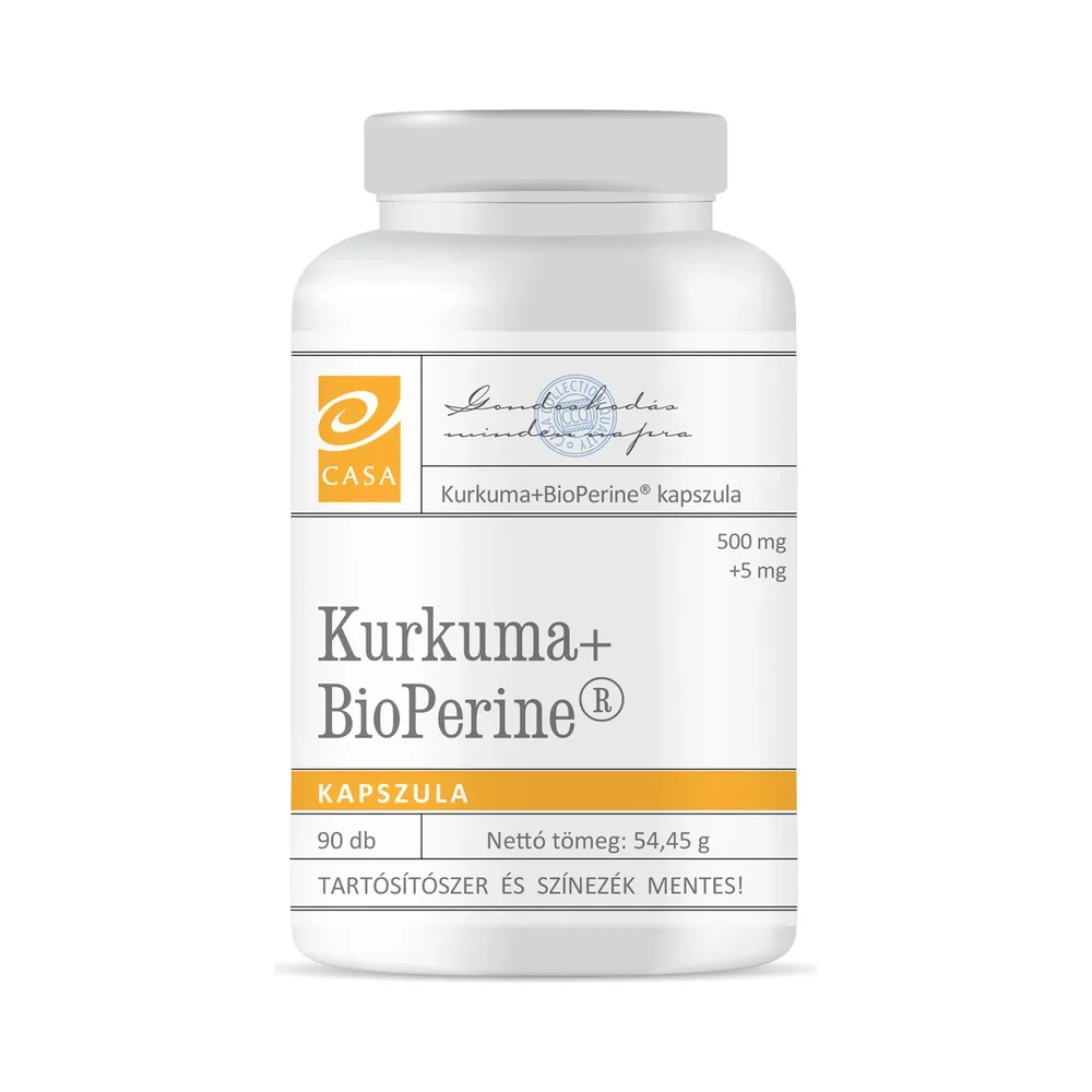 CASA Kurkuma+BioPerin 90 db