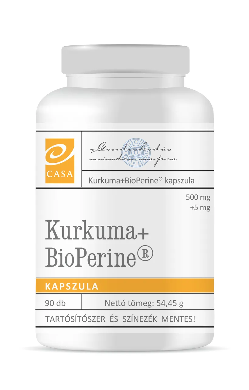 CASA Kurkuma+BioPerin 90 db