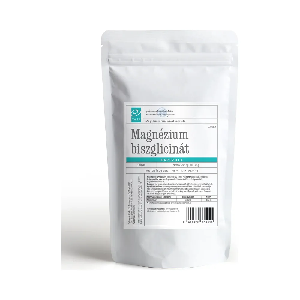 CASA Magnézium Biszglicinát kapszula 180 db