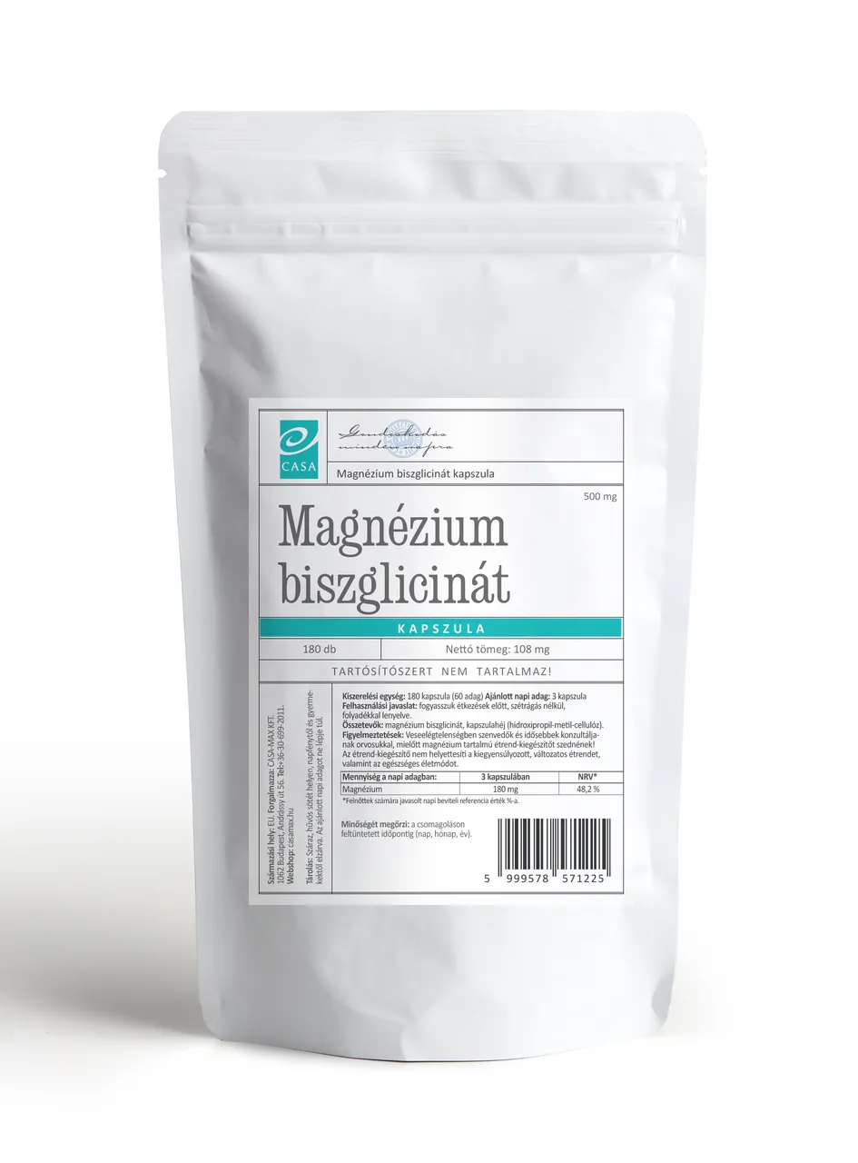 CASA Magnézium Biszglicinát kapszula 180 db
