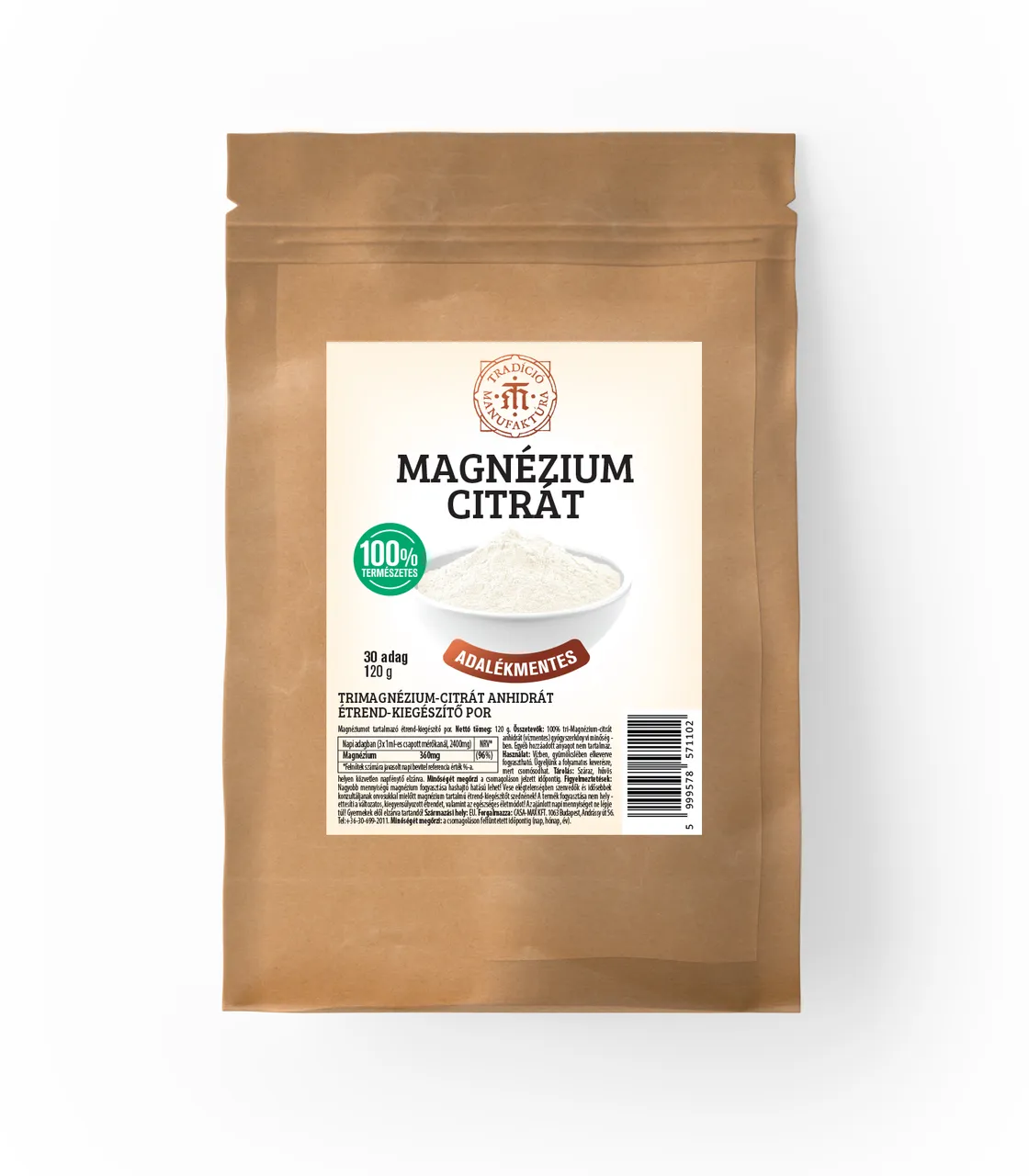 T.M. Magnézium Citrát 120 g