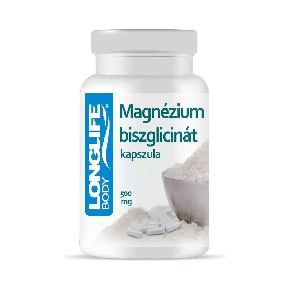 LongLife Magnézium Biszglicinát kapszula 60 db