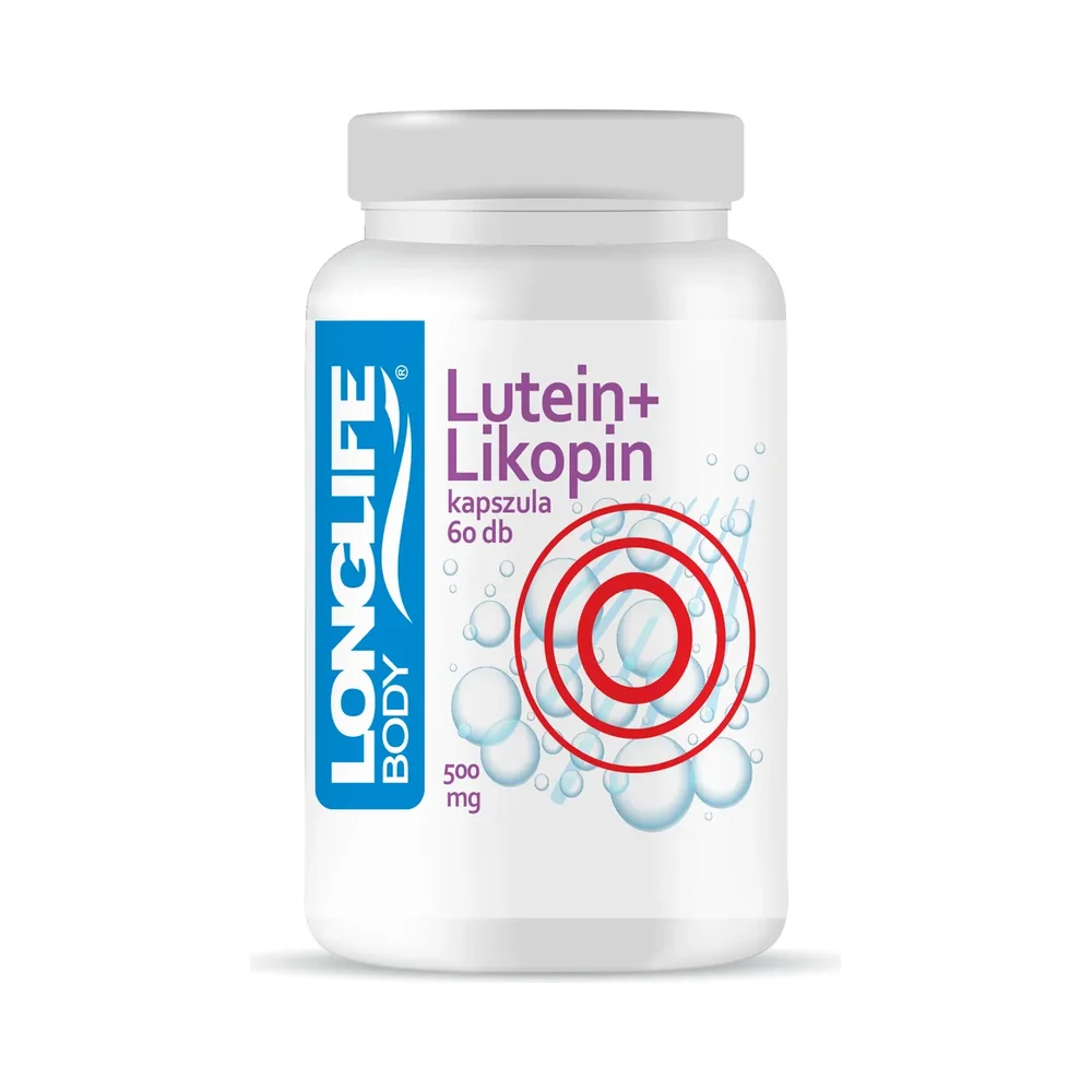 LongLife Lutein + Likopin Kapszula 60 Darab