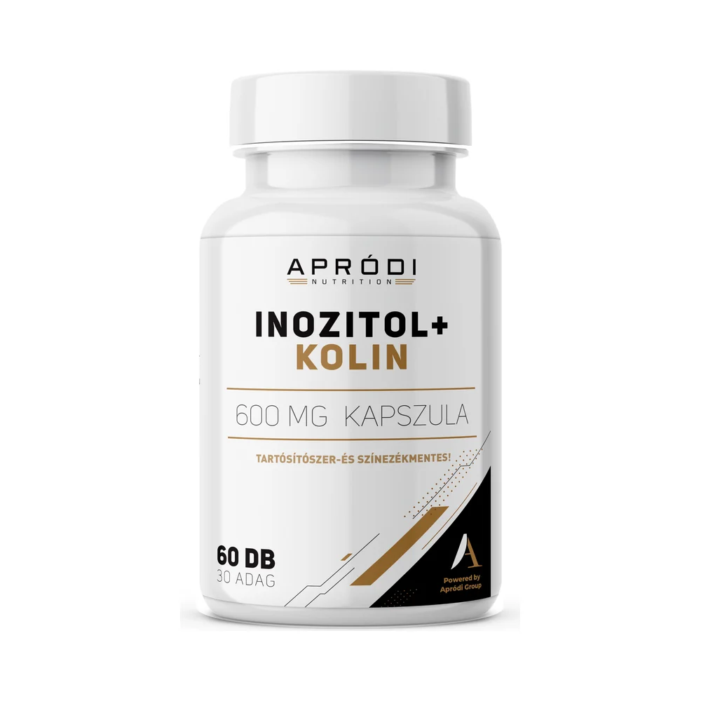 Apródi Inozitol + Kolin 600 mg kapszula 60 db